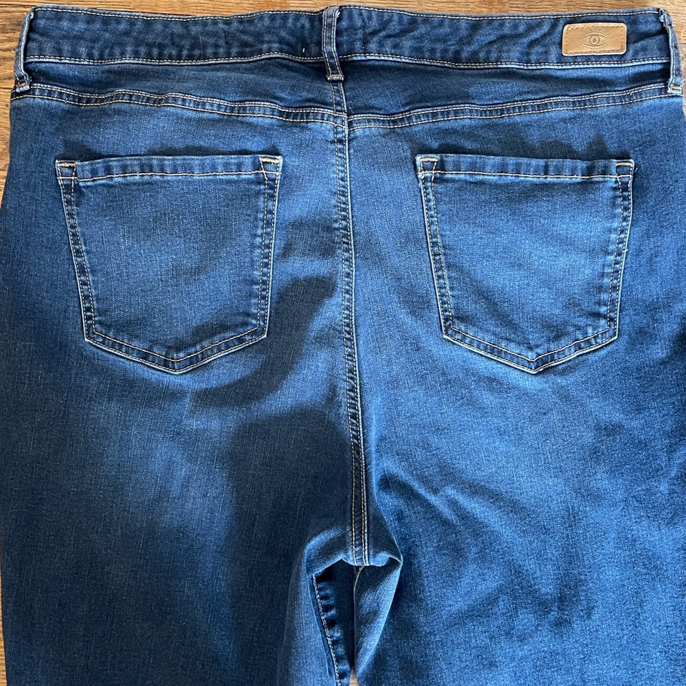 Sofia Jeans Women's Rosa Curvy Skinny Super High Rise Ankle Jeans, Blue, size 20 - Picture 6 of 8